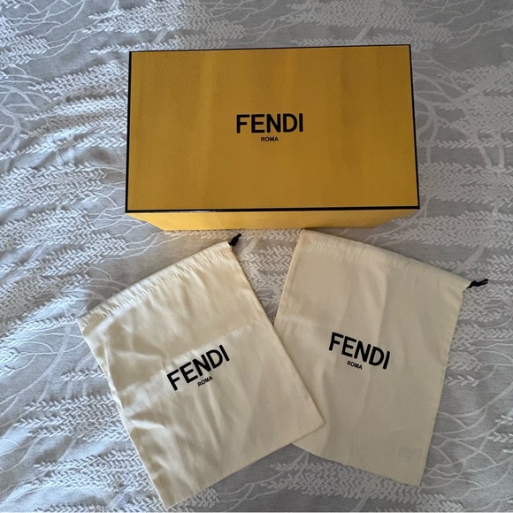Fendi Shoe Box and Two Fendi Dust Bags - Picture 2 of 11
